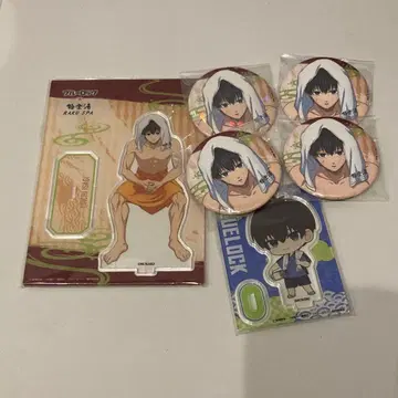 블루 록 이사기 요이치 극락탕 아크릴 스탠드 캔뱃지