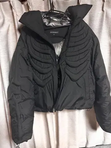 [ SURGERY ] bone embossing puffer jacket