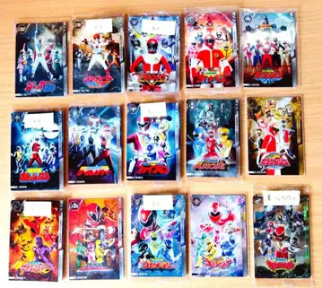 이타쟈가 슈퍼전대 시리즈 50주년 기념 카드 컬렉션 27장