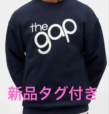 새상품 the gap 네이비 맨투맨 트레이닝복 S 정가 6990엔