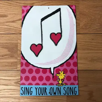 [ 새상품 ] SNOOPY 스누피 양철 간판 빈티지 아트