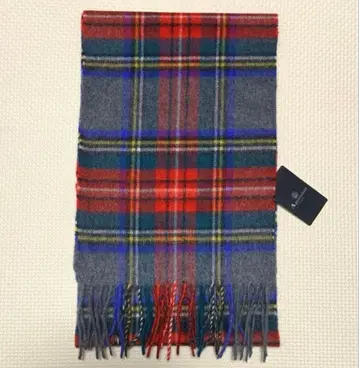 아쿠아 스큐텀 Aquascutum 캐시미어 100% 머플러 미사용품