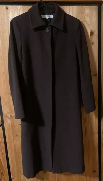 23구 브라운 롱 코트