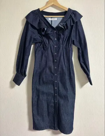 Her lip to 데님 원피스 사이즈 M