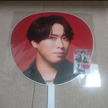 SnowMan 미야타테 료타 부채 클리어 스티커