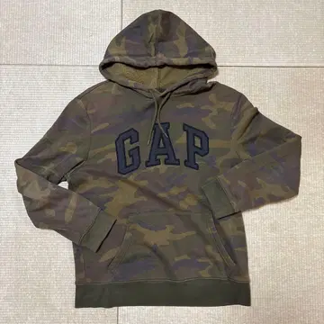 GAP 카모플라쥬 후드티 M