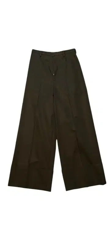 MASU 25SS 와이드 슬랙스 브라운 46