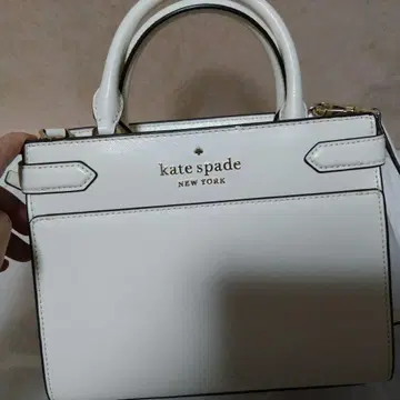 케이트 스페이드 화이트 스테이시 스몰 새첼
