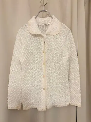 80s 빈티지 뜨개질 가디건