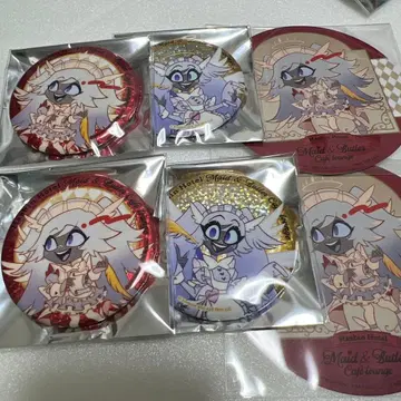 해즈빈 호텔 애니카페 에밀리 캔뱃지 코스터