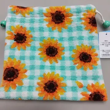 페이러 복조리 파우치 해바라기 체크