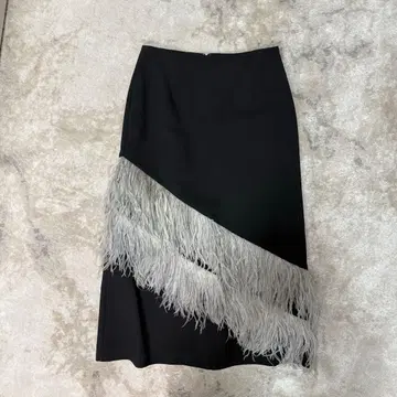 Lecielblue 루블루 페더 스커트