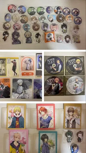 츠키우타. 츠키프로 묶음 판매 캔뱃지 아크릴 스탠드