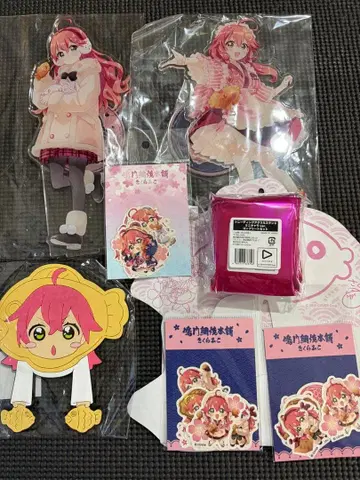 사쿠라미코 나루토 타이야키 본점 아크릴 스탠드/미니 캐릭터 외