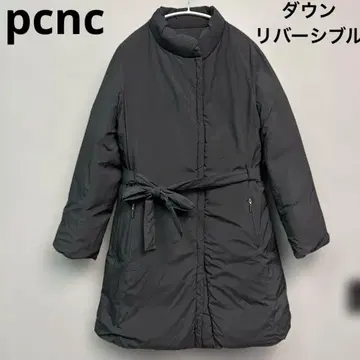 pcnc SUGAR MATRIX 다운 코트 자켓 리버서블