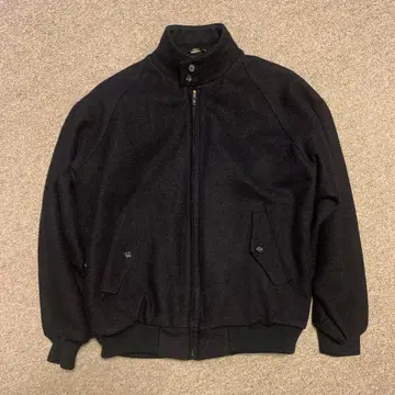 컨디션 최상 BARACUTA G9 G-9 해링턴 자켓 울 네이비