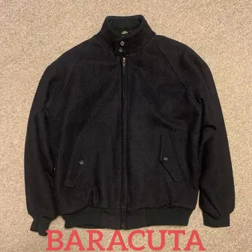 컨디션 최상 BARACUTA G9 G-9 해링턴 자켓 울 네이비