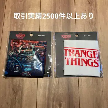 STRANGERTHINGS 에코백 기묘한 이야기 쓰리코인즈