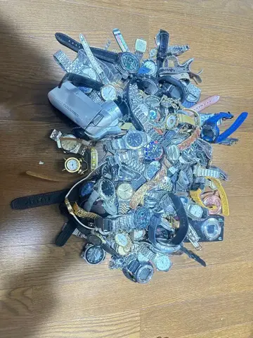 시계 98개와 카메라 2대