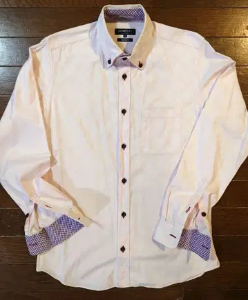 맨즈 멜로즈 라이트 핑크 드레스 셔츠