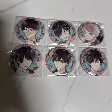 고서점 거리의 하시히메 십년 레코드 전시 캔뱃지 전 세트