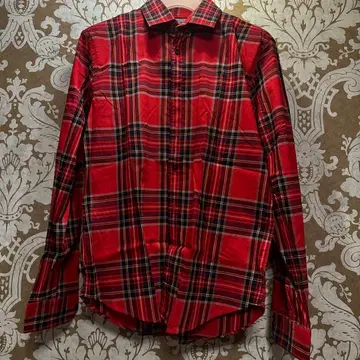 B'z 이나바 씨 착용 모델 체크 셔츠