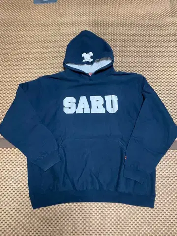 Santastic! SARU 로고 후드티 네이비 XXL 초기 모델