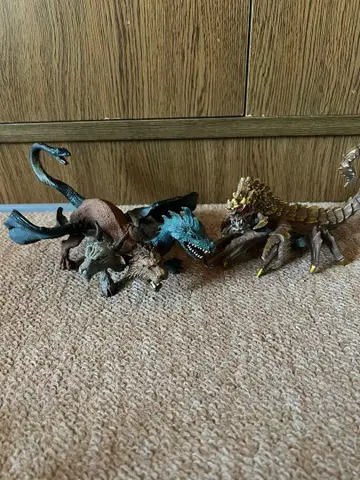 사파리 피규어 키메라 드래곤 2체 세트