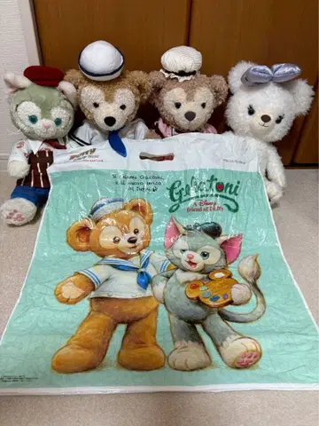 더피 셰리 메이 젤라토니 봉제 인형 세트 쇼핑백 포함