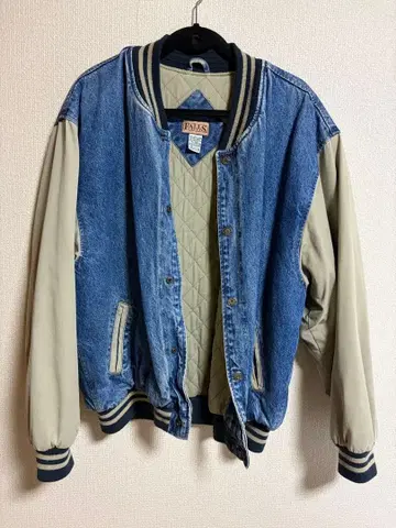 데님 바시티 자켓 FALLS CREEK L 사이즈