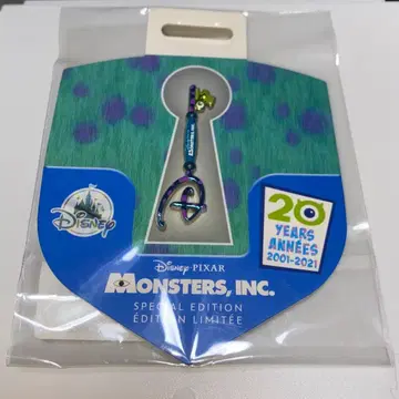 디즈니 몬스터 주식회사 컬렉터블 키 핀 배지