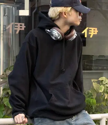 United Athle 블랙 S 사이즈 후드티