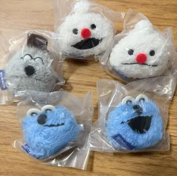 8 퍼펫 스 앞머리 클립 가챠가챠 5종 세트