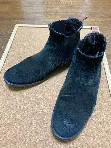 stefanorossi 사이드 고어 부츠 스웨이드 25-25.5cm