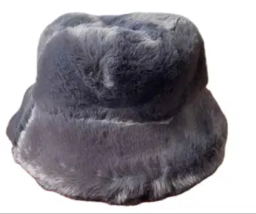 앙코키누 그레이 에코 퍼 버킷햇