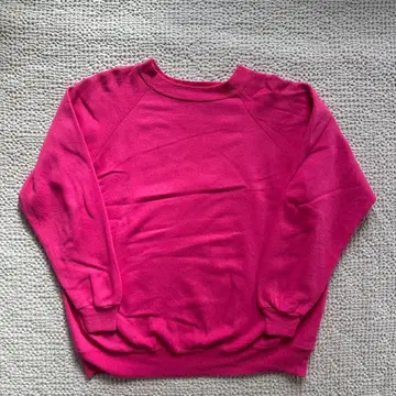 [ Hanes Her Way / 미국제 ] 90s 핑크 래글런 맨투맨