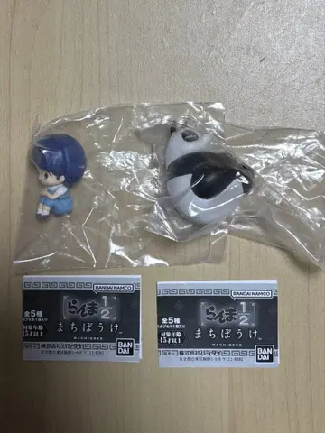 란마 1/2 피규어 세트 팬더 (겐마)와 텐도 아카네