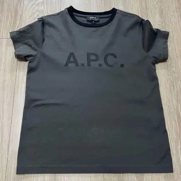 A.P.C. 아페쎄 로고T셔츠 블랙 S