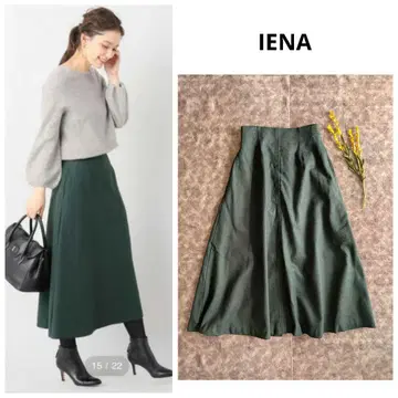 Oggi x IENA 콜라보 플레어 스커트