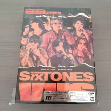 [ SixTONES ] VVS 초회반 DVD