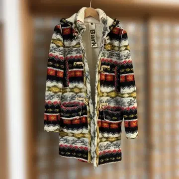 [ Bark ] 후드 부착 코트