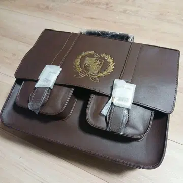 3way 학생 가방풍 브라운 인조 가죽 백 클래식 레트로풍 Amavel