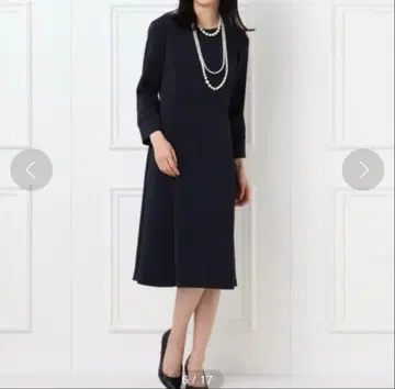 수험 다크 네이비 언타이틀 워셔블 원피스 1