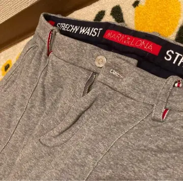 MARK&LONA 그레이 카고 팬츠