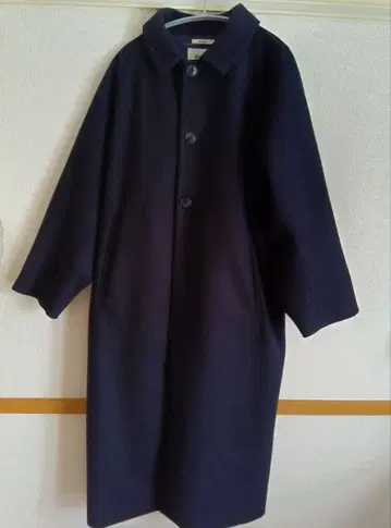 niko and - 다크 네이비 롱 코트