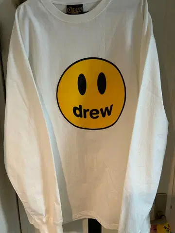 drew house 스마일리 페이스 트레이닝복 XL 화이트
