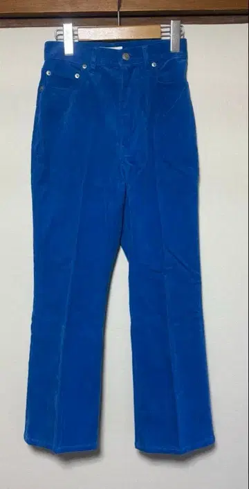 MACPHEE 코듀로이 블루 팬츠