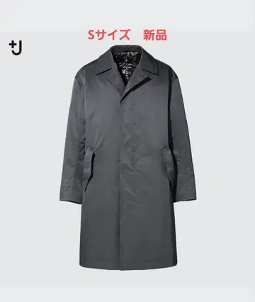 UNIQLO +J 패디드 오버사이즈 스텐카라 코트 새상품