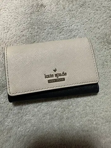 케이트 스페이드 키케이스 베이지/블랙