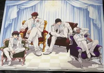 혈계전선 캔버스 아트 패널 화이트 수트 클라우스 레오나르도 자프